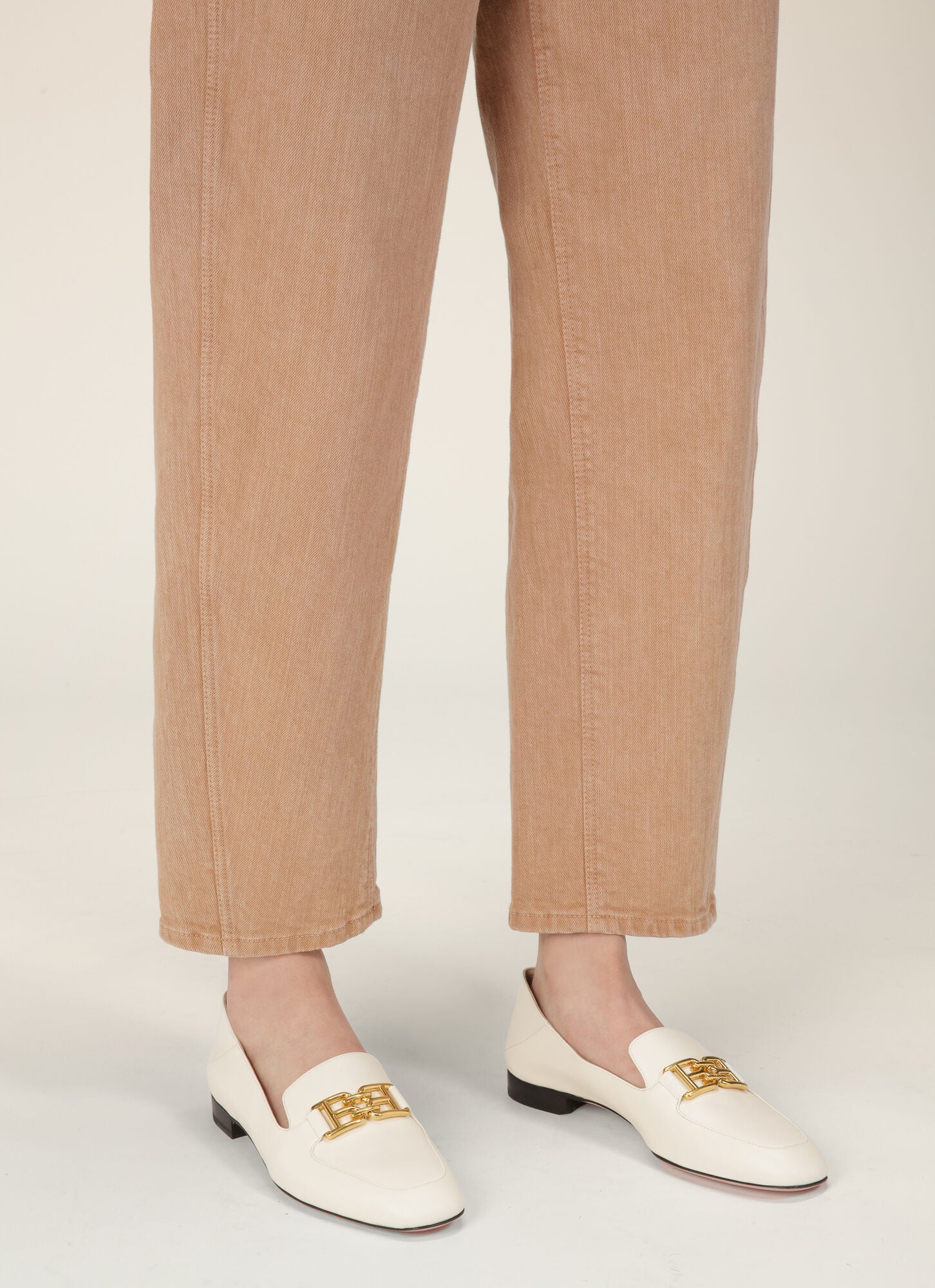 Mocassino Ellah Flat ELLAH WF1021 VT005 101E BALLY Bone 