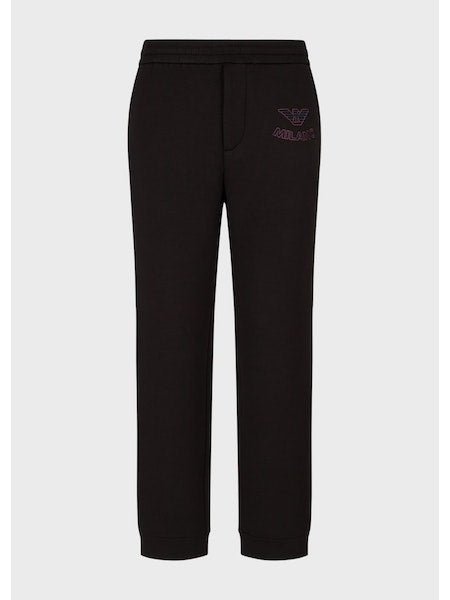 Jogger in felpa 6L1P6T 1JV9Z 0999 EMPORIO ARMANI Black 