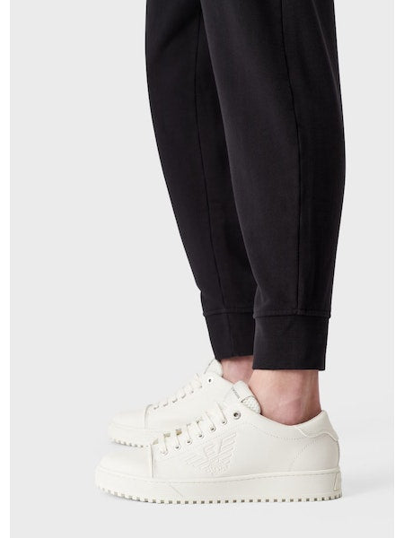 Jogger in felpa 6L1P83 1JWPZ 999 EMPORIO ARMANI Black 