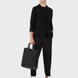 T-shirt in viscosa stretch 8N1T24 1JTZZ 0999 EMPORIO ARMANI Black 