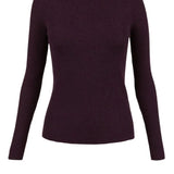 Maglia collo alto a costine LEILAD512552X 094 P.A.R.O.S.H. Must 