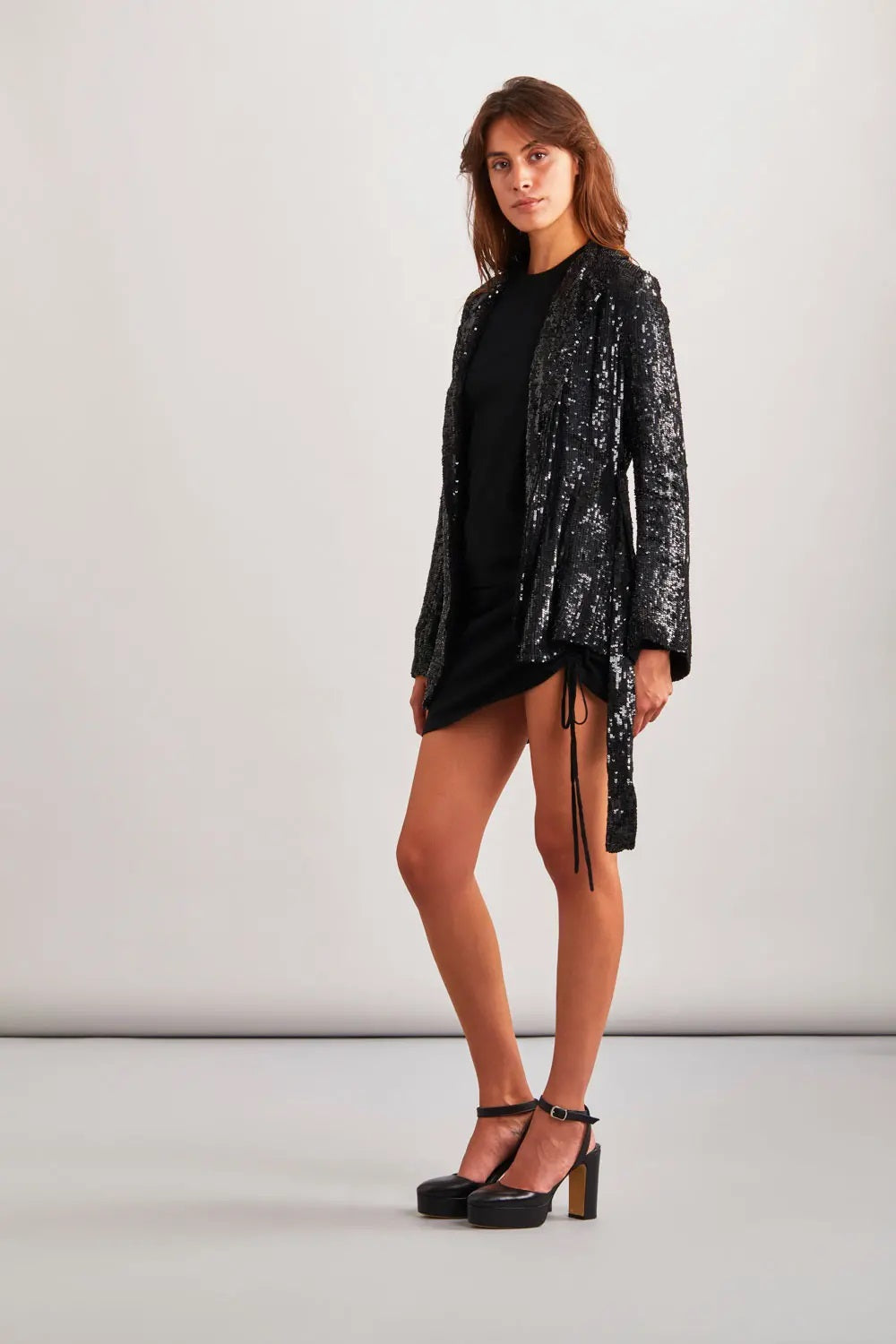 Maglia girocollo LOCAD540689 013 P.A.R.O.S.H. Black 