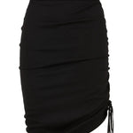 Gonna longuette in maglia LOCAD560573 013 P.A.R.O.S.H. Black 