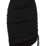 Gonna longuette in maglia LOCAD560573 013 P.A.R.O.S.H. Black 