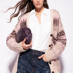 Camicia misto seta con taschini 1G187Z8889 Z05 PINKO White 