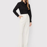 Camicia popeline con arricciatura 1G18CGY817 Z99 PINKO Black 