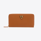 Portafoglio in pelle Taylor 1P22XFY5H7 L58Q PINKO Cuoio 