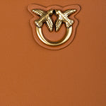 Portafoglio in pelle Taylor 1P22XFY5H7 L58Q PINKO Cuoio 