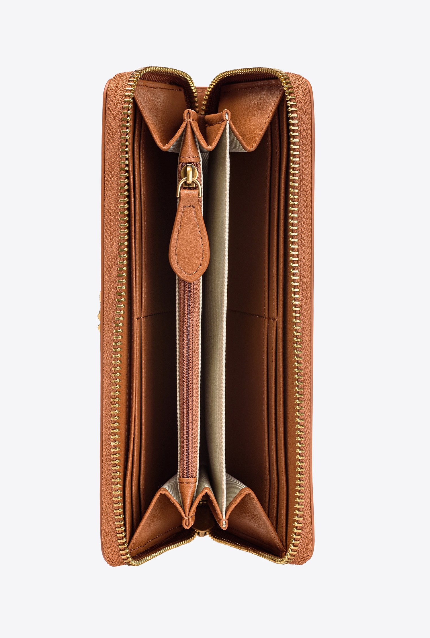 Portafoglio in pelle Taylor 1P22XFY5H7 L58Q PINKO Cuoio 
