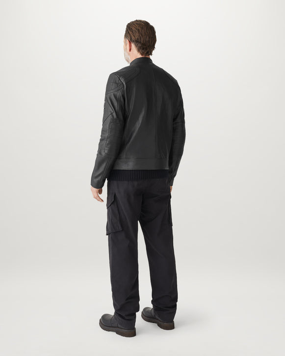 Biker in pelle 104761 T RACER JACKET BLACK BELSTAFF Black 