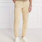 Pantalone in cotone lavato 50487966 10248208 01 131 BOSS Open white 