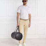 Pantalone in cotone lavato 50487966 10248208 01 131 BOSS Open white 