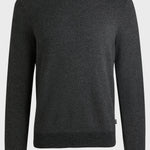 Maglia girocollo in lana fantasia 50526989 10265613 01 001 BOSS Black 