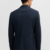 Giacca slim fit in lana elasticizzata 50527897 10263952 01 404 BOSS Dark blue 