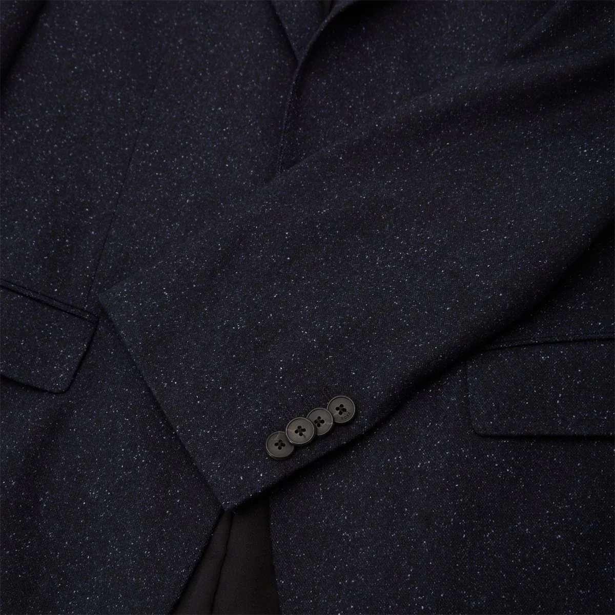 Giacca slim fit in lana elasticizzata 50528083 10167647 401 BOSS Dark blu 