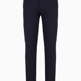 Pantalone 5 tasche in cotone elasticizzato 6D1J75 1NUPZ 0920 EMPORIO ARMANI Blu navy 