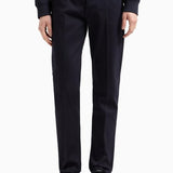 Pantalone 5 tasche in cotone elasticizzato 6D1J75 1NUPZ 0920 EMPORIO ARMANI Blu navy 