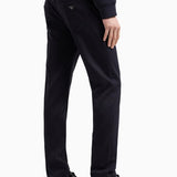 Pantalone 5 tasche in cotone elasticizzato 6D1J75 1NUPZ 0920 EMPORIO ARMANI Blu navy 