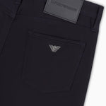 Pantalone 5 tasche in cotone elasticizzato 6D1J75 1NUPZ 0920 EMPORIO ARMANI Blu navy 