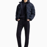 Pantalone 5 tasche in cotone elasticizzato 6D1J75 1NUPZ 0920 EMPORIO ARMANI Blu navy 