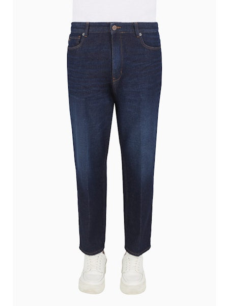 Jeans vestibilità larga 6D1J79 1D94Z 0941 EMPORIO ARMANI Denim blue 