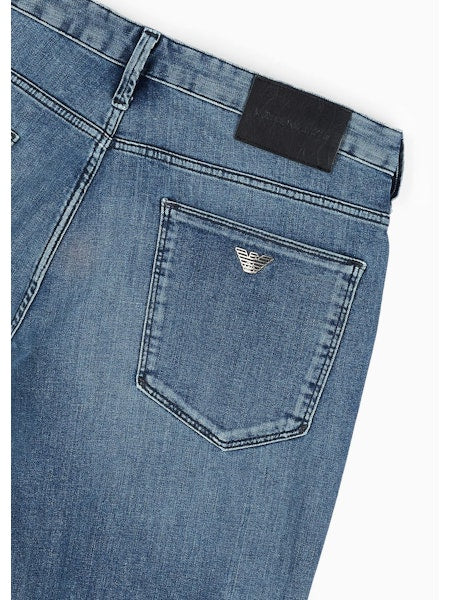 Jeans vestibiltà slim 8N1J06 1G19Z 0943 EMPORIO ARMANI Denim blue 