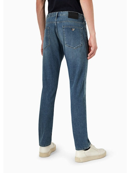 Jeans vestibiltà slim 8N1J06 1G19Z 0943 EMPORIO ARMANI Denim blue 