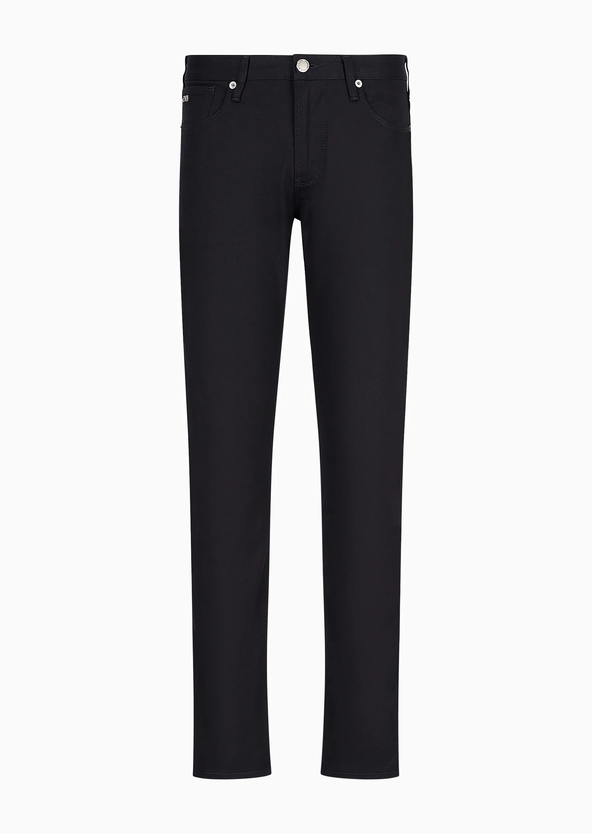 Pantaloni slim fit in twill stretch 8N1J06 1NJ9Z 0920 EMPORIO ARMANI Blu navy 