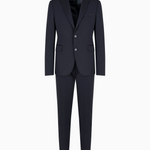 Abito in tessutto stretch EM000479 TE11061 UB109 EMPORIO ARMANI Dark navy 