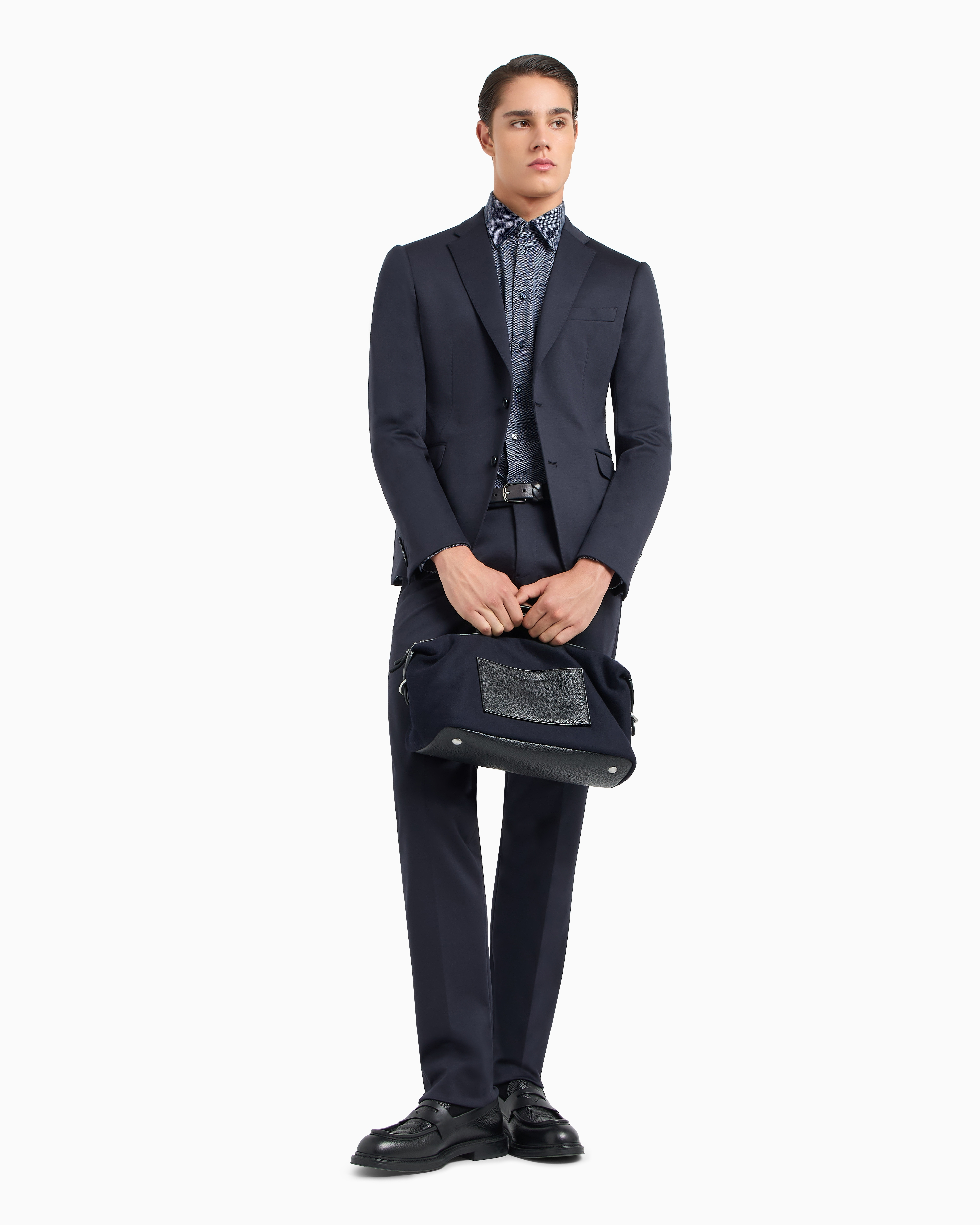 Abito in tessutto stretch EM000479 TE11061 UB109 EMPORIO ARMANI Dark navy 