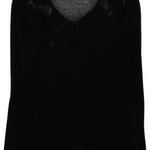 Maglia scollo a V D45EM077EA5 MF099 ERMANNO FIRENZE Nero 