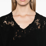 Maglia scollo a V D45EM077EA5 MF099 ERMANNO FIRENZE Nero 