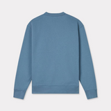 Felpa girocollo con ricamo FE68SW1064MF 67 KENZO Blu avio 