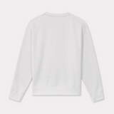 Felpa girocollo con ricamo FE68SW1064MF 93A KENZO Grigio melange 