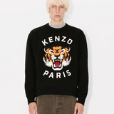 Felpa girocollo con ricamo FE68SW1064MF 99J KENZO Black 