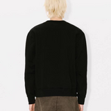Felpa girocollo con ricamo FE68SW1064MF 99J KENZO Black 