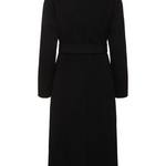 Cappotto lungo a vestaglia in lana 2425016041 013 MAX MARA WEEKEND Black 