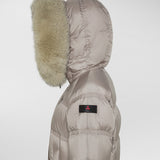 Piumino con pelliccia PED5110 01181903 852 PEUTEREY Beige 