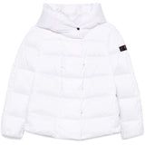 Piumino con cappuccio PED5111 01181903 730 PEUTEREY Grigio chiaro 