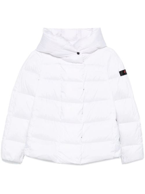 Piumino con cappuccio PED5111 01181903 730 PEUTEREY Grigio chiaro 