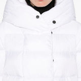Piumino con cappuccio PED5111 01181903 730 PEUTEREY Grigio chiaro 