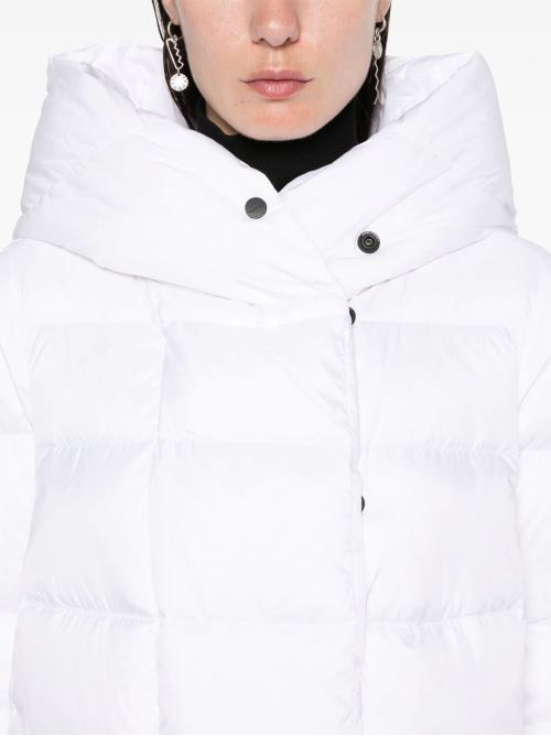 Piumino con cappuccio PED5111 01181903 730 PEUTEREY Grigio chiaro 