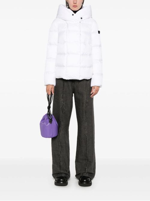 Piumino con cappuccio PED5111 01181903 730 PEUTEREY Grigio chiaro 