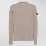 Maglia girocollo in ciniglia PEU5258 99011970 736 PEUTEREY Natural 