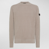 Maglia girocollo in ciniglia PEU5258 99011970 736 PEUTEREY Natural 