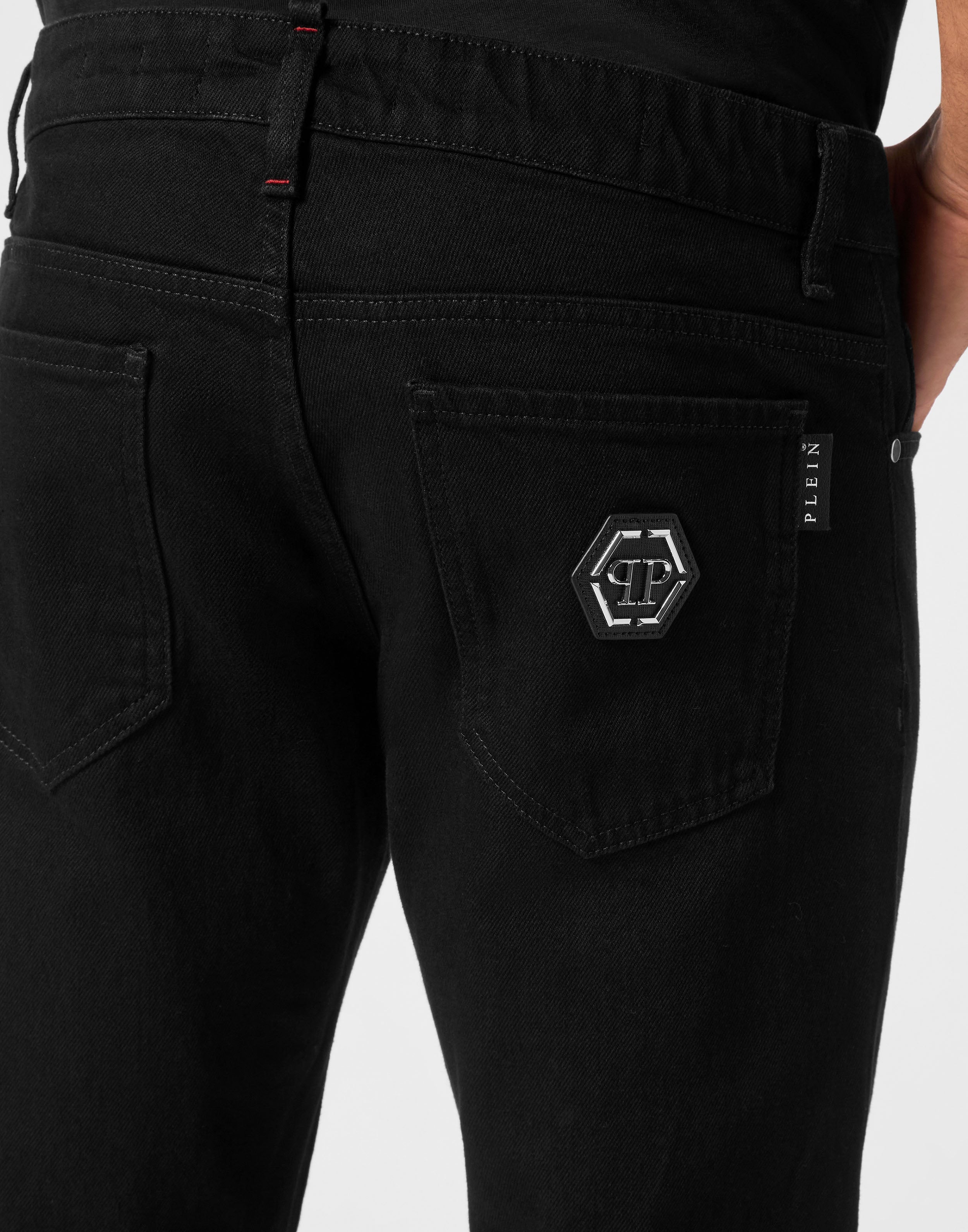 Jeans elasticizzato MDT3978 PDE004N 02JB PHILIPP PLEIN Jet black 