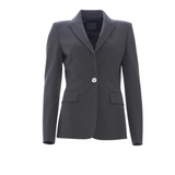 Blazer monopetto stretch 100254A24 I76 PINKO Grigio 