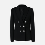 Blazer in tessuto tecnico punto stoffa 100256A24C Z99 PINKO Black 