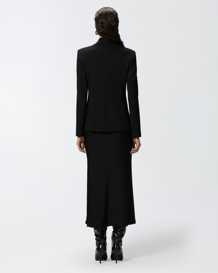 Blazer in tessuto tecnico punto stoffa 100256A24C Z99 PINKO Black 