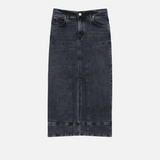 Maxi gonna denim dark grey 103903A20U PJY PINKO Dark grey 